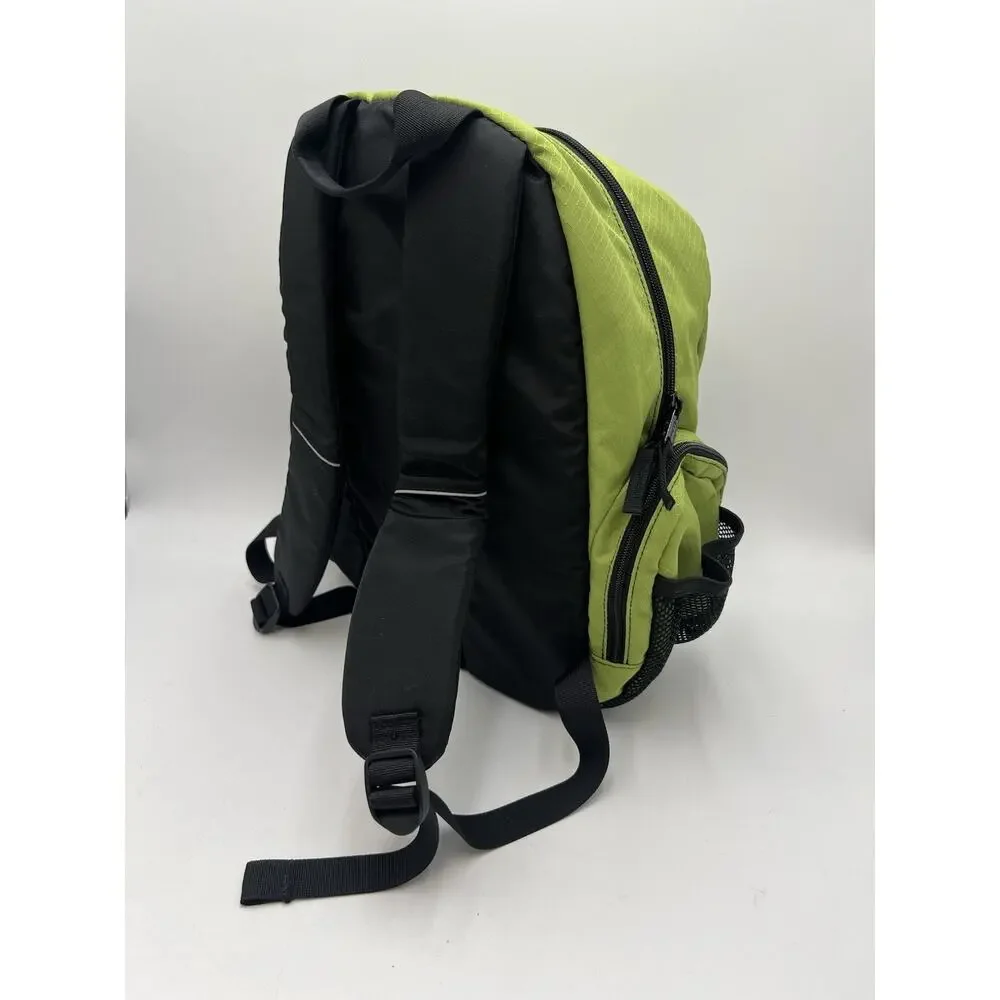 L.L.Bean Dragonfly Daypack Backpack Chartreuse Lime Green Reflective NWOT